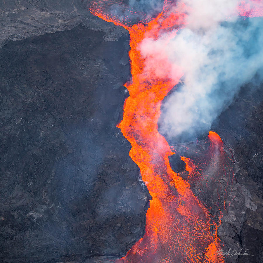 Kilauea Eruption #1 Photograph by Mark Dahmke
