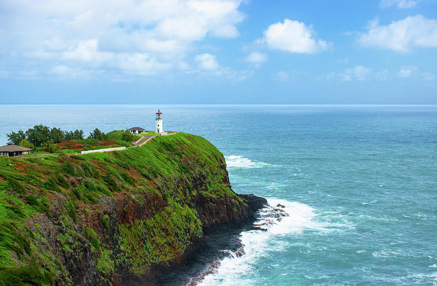 Lighthouse Photograph - Kilauea Lighthouse 2 by Robert Michaud