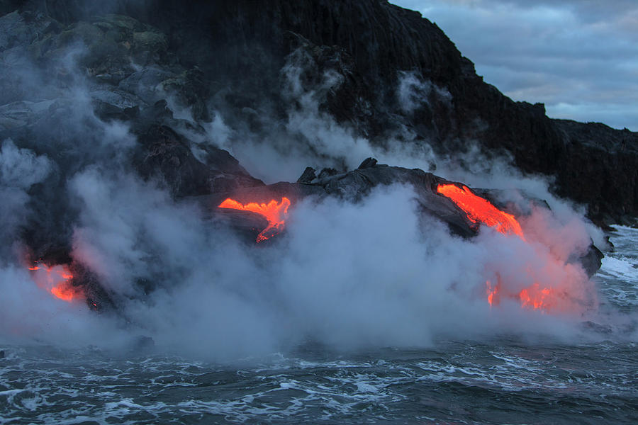 Kilauea Overlook, Viewing One Photograph by Stuart Westmorland - Pixels