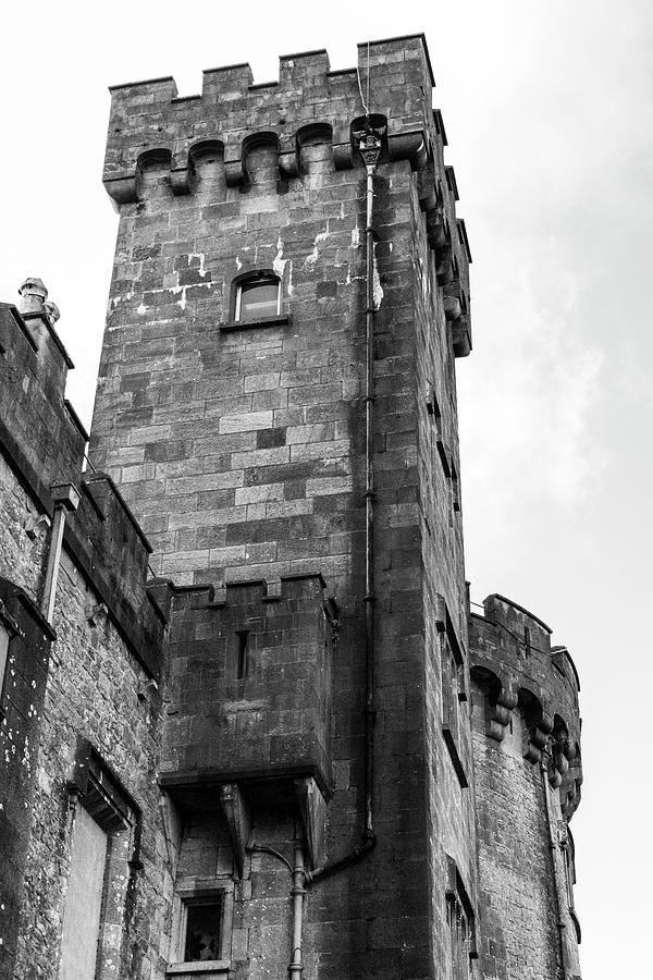 Kilkenny Castle Black and White Photograph by John McGraw