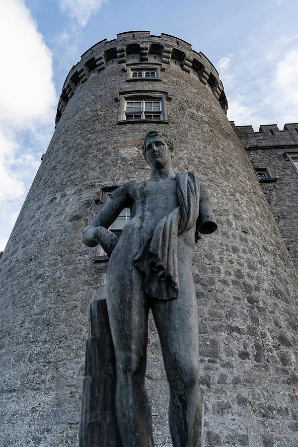 Kilkenny Castle Ireland Statue Photograph by John McGraw