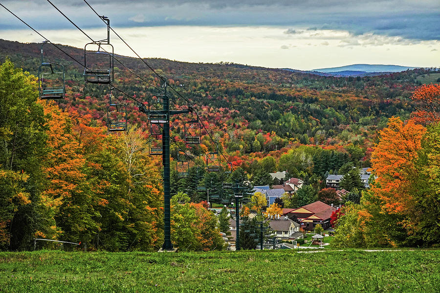 Killington VT Fall Foliage New England Autumn Photograph by Toby McGuire