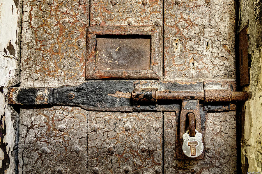 Kilmainham Gaol cell door Photograph by Weston Westmoreland