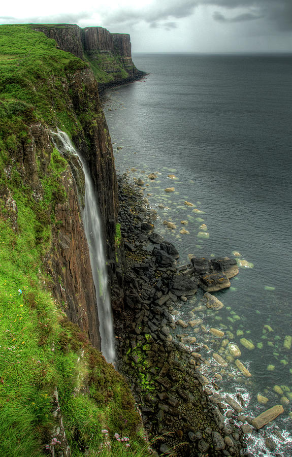 Kilt Rock Waterfall Photograph by Imagining Dreams