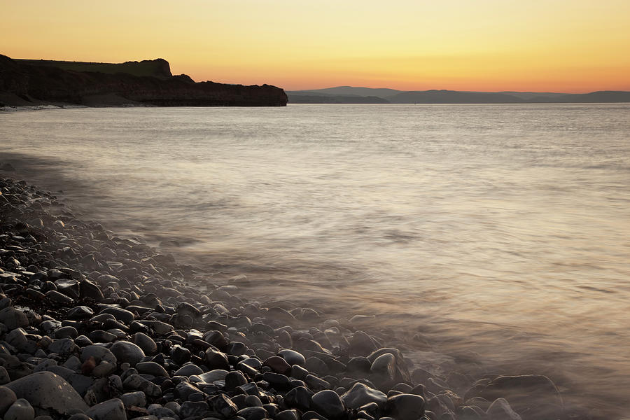 Kilve Beach, Somerset, England, Uk Photograph by Nick Cable
