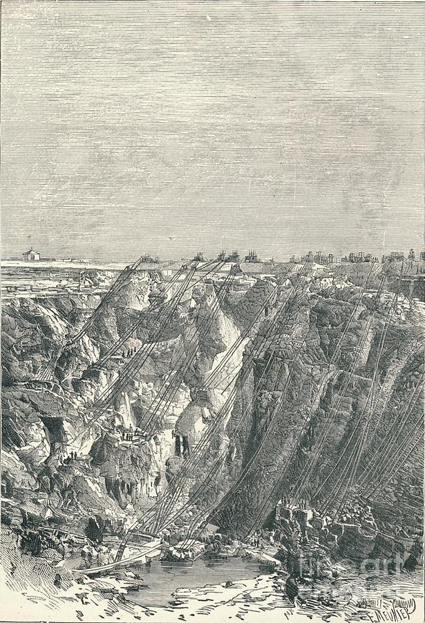 Kimberley Appearance Of The Diamond Drawing by Print Collector Kimberley Appearance Of The Diamond Drawing by Print Collector