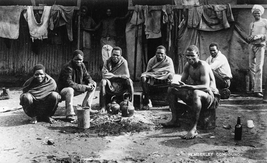 Kimberley Compound Photograph by Hulton Archive Kimberley Compound Photograph by Hulton Archive