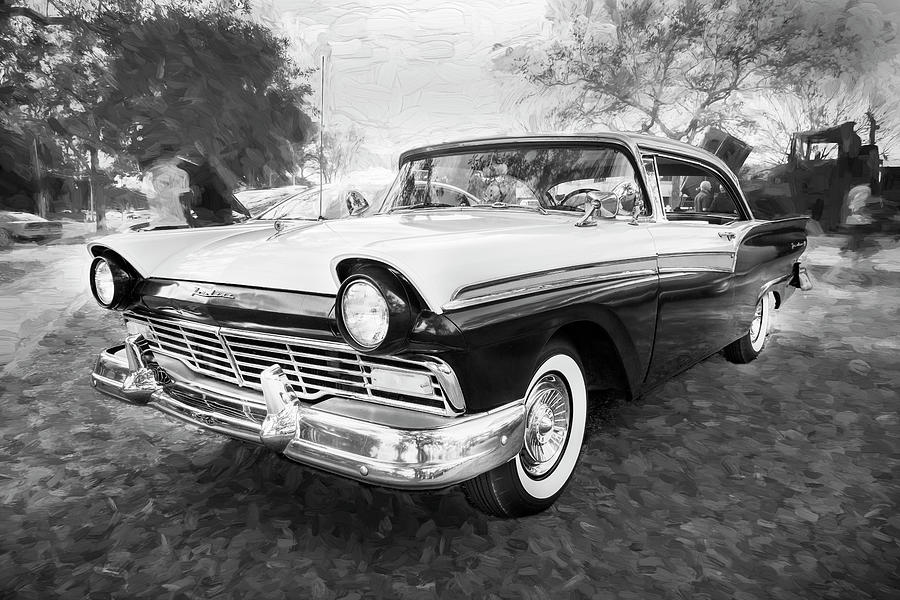 Kimberlys Red 1957 Ford Fairlane Photograph by Rich Franco