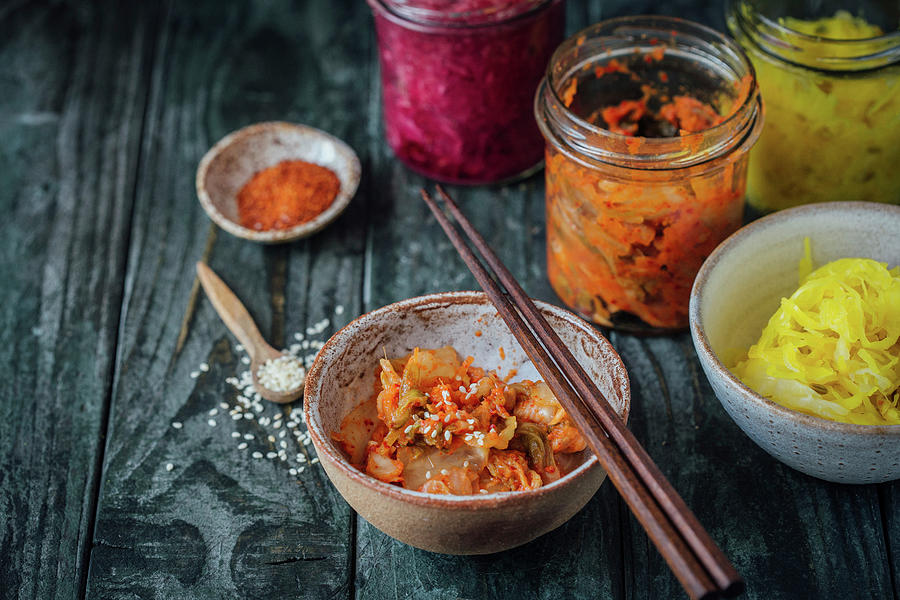 Kimchi - Fermented Chinese Cabbage From Korea Photograph by Kate Prihodko