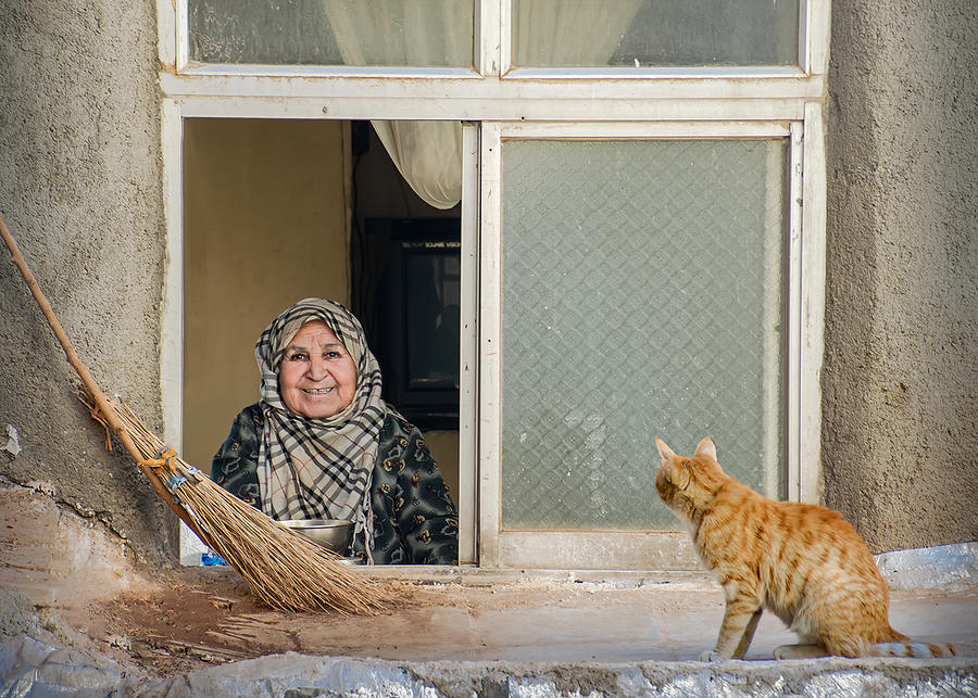 Kind Old Women Photograph by Somaye Nakhaei