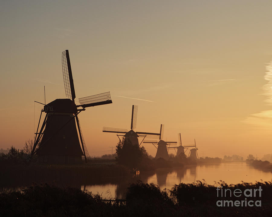Kinderdijk The Netherlands Photograph by Erik Gordebeke