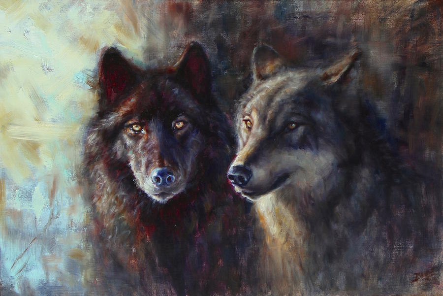 Kindred Spirits Painting by Virginie Baude - Fine Art America