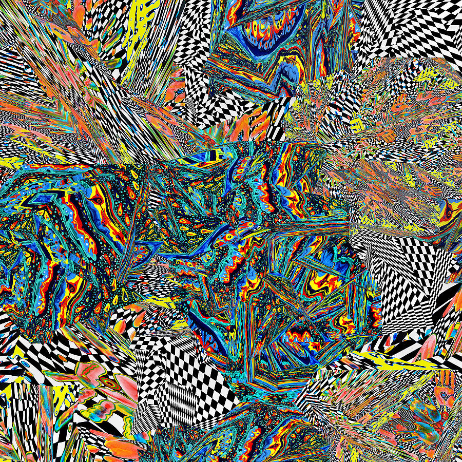 Kinesis Digital Art - Kinesis by Carmen Hathaway Kinesis Digital Art - Kinesis by Carmen Hathaway