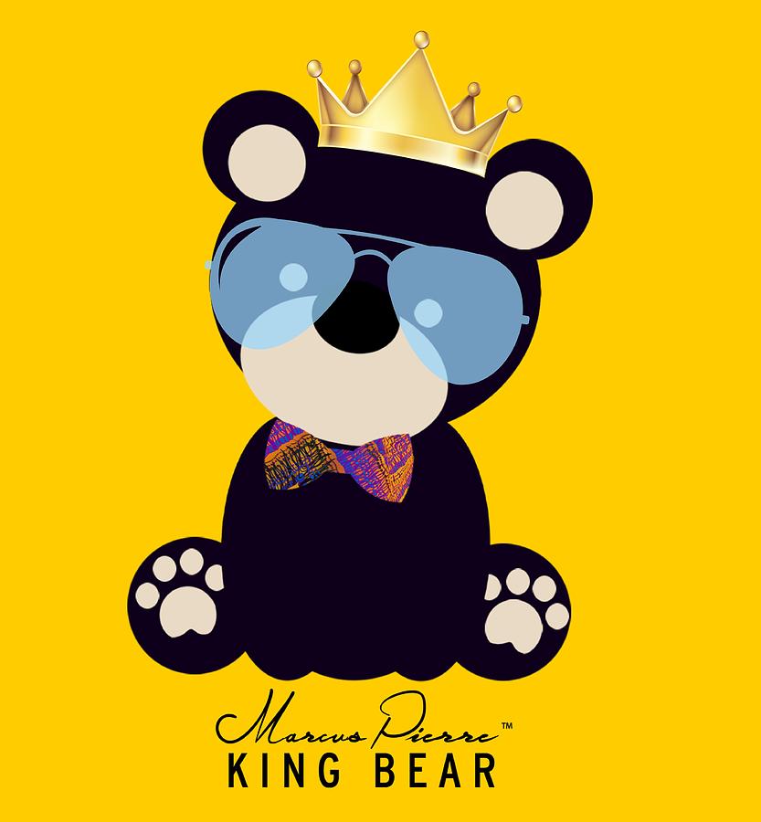 King Bear by Marcus Pierre Digital Art by Edwidge Etienne | Fine Art ...