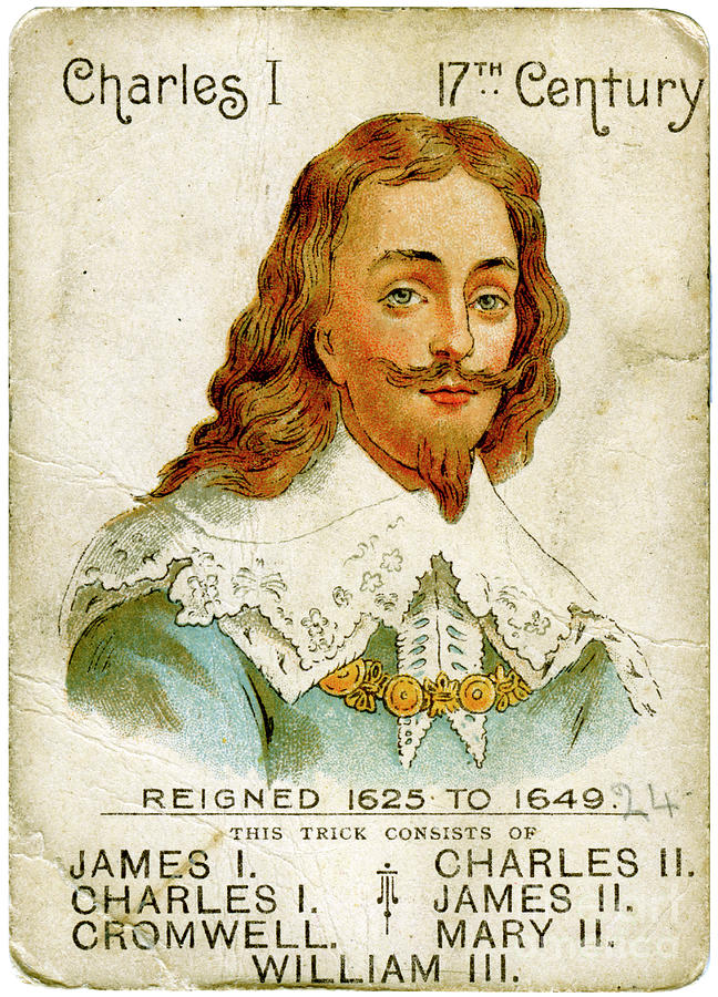 King Charles I 1600-1649, 1901-1910 Drawing by Print Collector