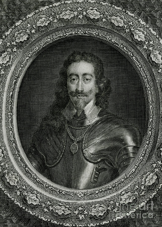 King Charles I, English Civil War monarch beheaded in 1649, antique ...