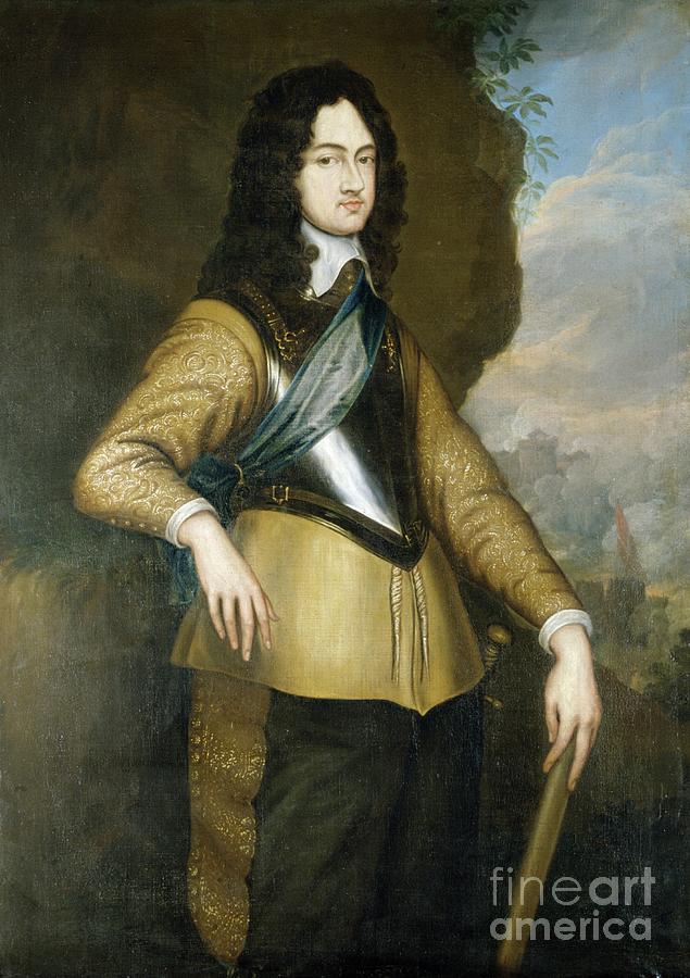 King Charles II Painting by English School - Pixels