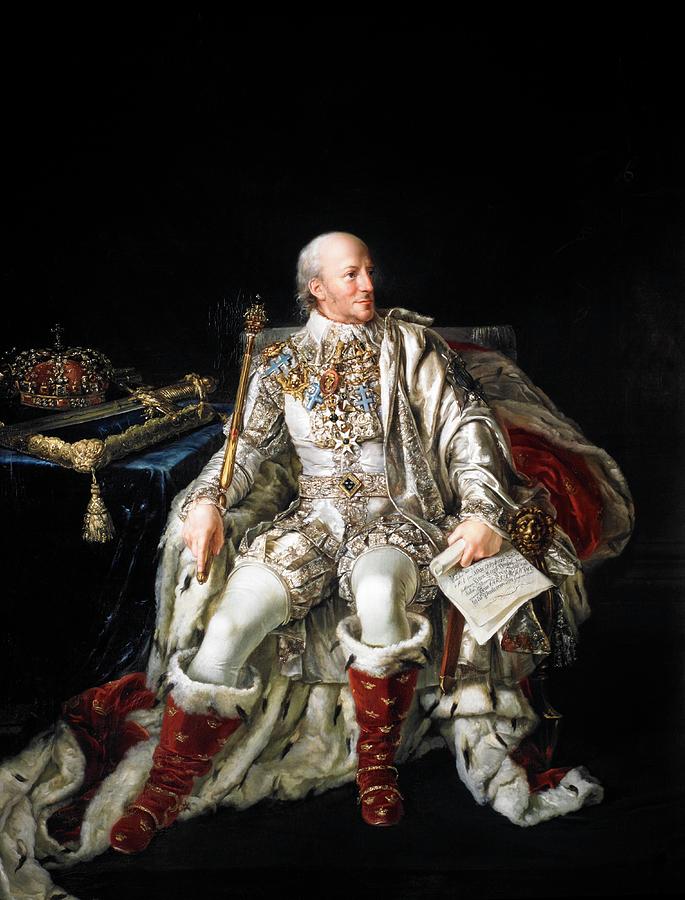 King Charles XIII of Sweden and Norway 1748-1818, 1781. Painting by Per Krafft the Elder -1724-1793-
