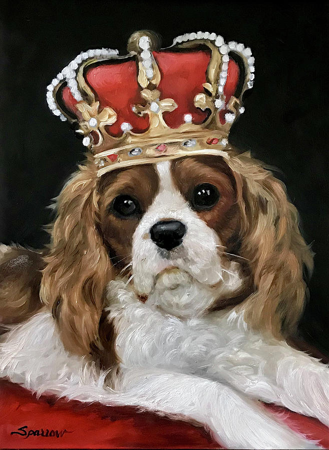 King Charlie Painting