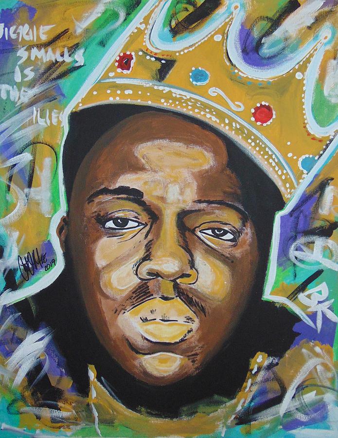 King Christopher Painting by Antonio Moore