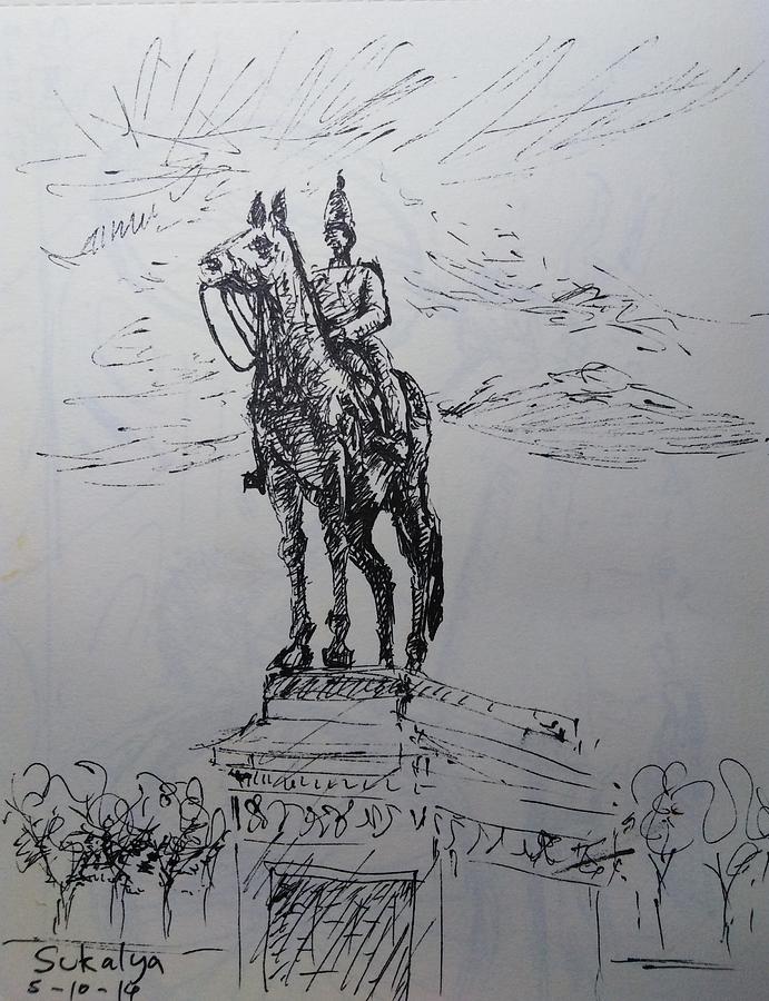 King Chulalongkorn Statue by Sukalya Chearanantana King Chulalongkorn Statue by Sukalya Chearanantana