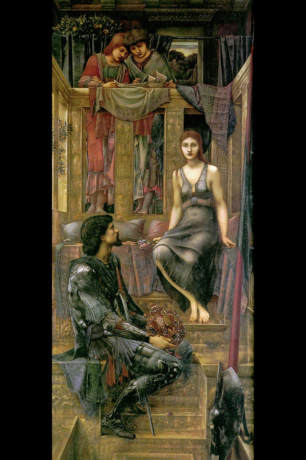 King Cophetua & the Beggar Maid Painting by Edward Burne-Jones - Fine ...