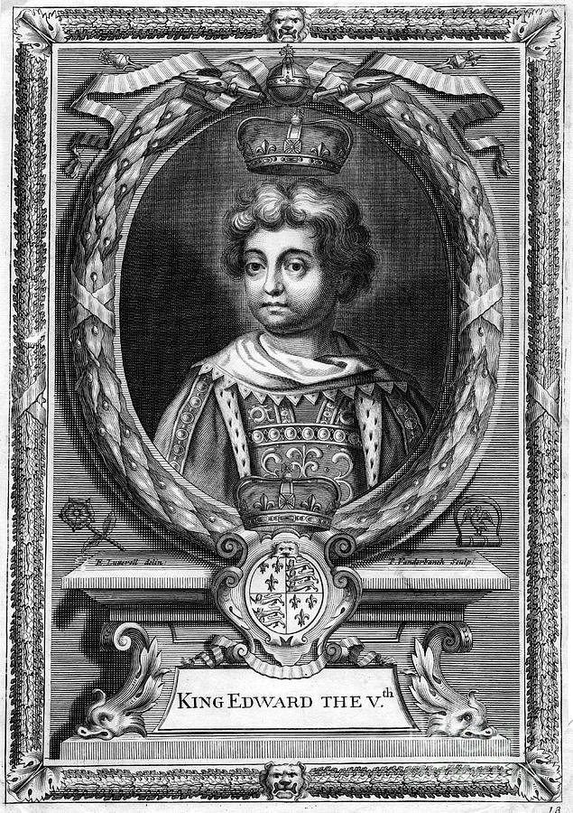 King Edward V Of England Drawing by Print Collector