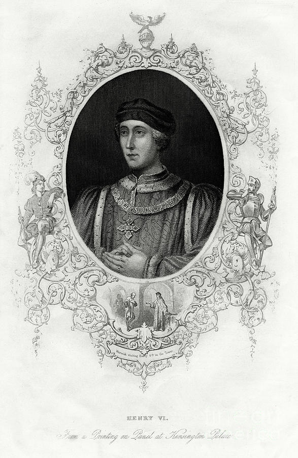 King Henry Vi, 1860 Drawing by Print Collector