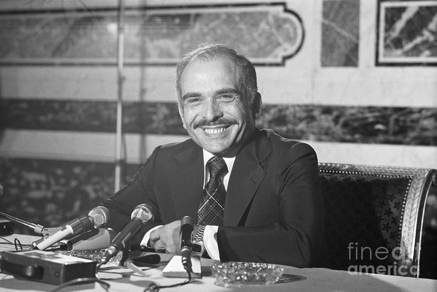 King Hussein Of Jordan Photograph by Bettmann