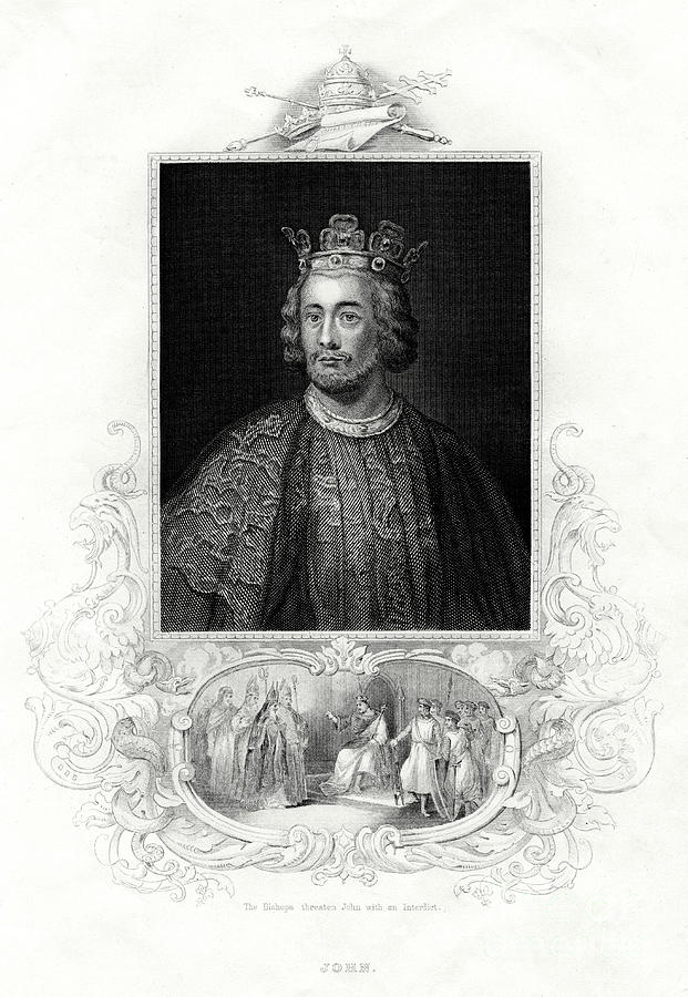 King John Of England, 1860 Drawing by Print Collector