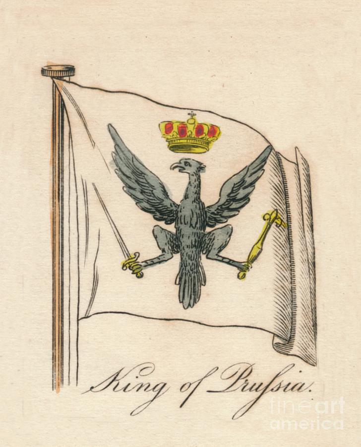 King Of Prussia, 1838 Drawing by Print Collector
