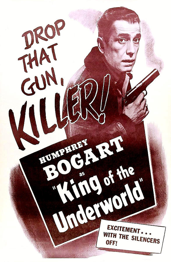Humphrey Bogart Photograph - King Of The Underworld by Globe Photos