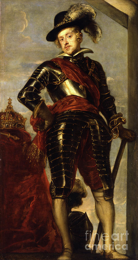 King Philip Iv Of Spain Painting by Cornelis De Vos