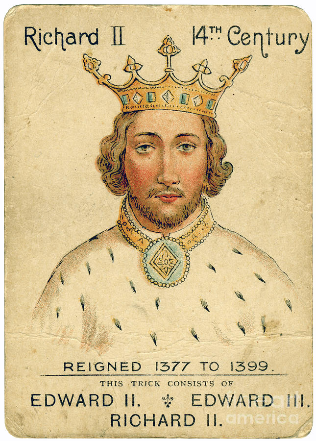 King Richard II 1367-1400, 1901-1910 Drawing by Print Collector