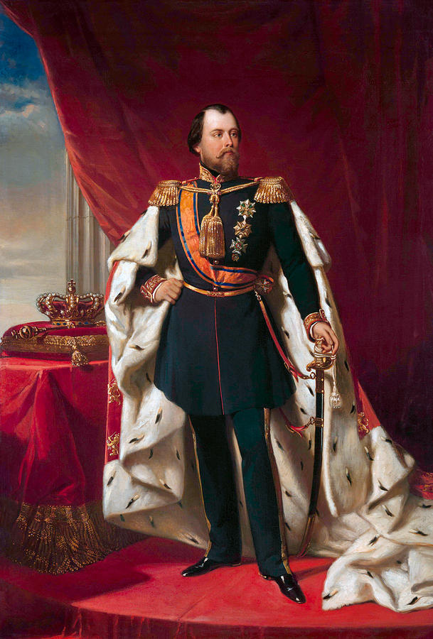 King William III of the Netherlands Painting by War Is Hell Store