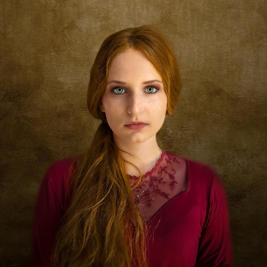 Portrait Photograph - Kinga by Miroslaw