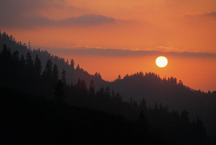 Kings Canyon Smokey Sunset by Buck Forester