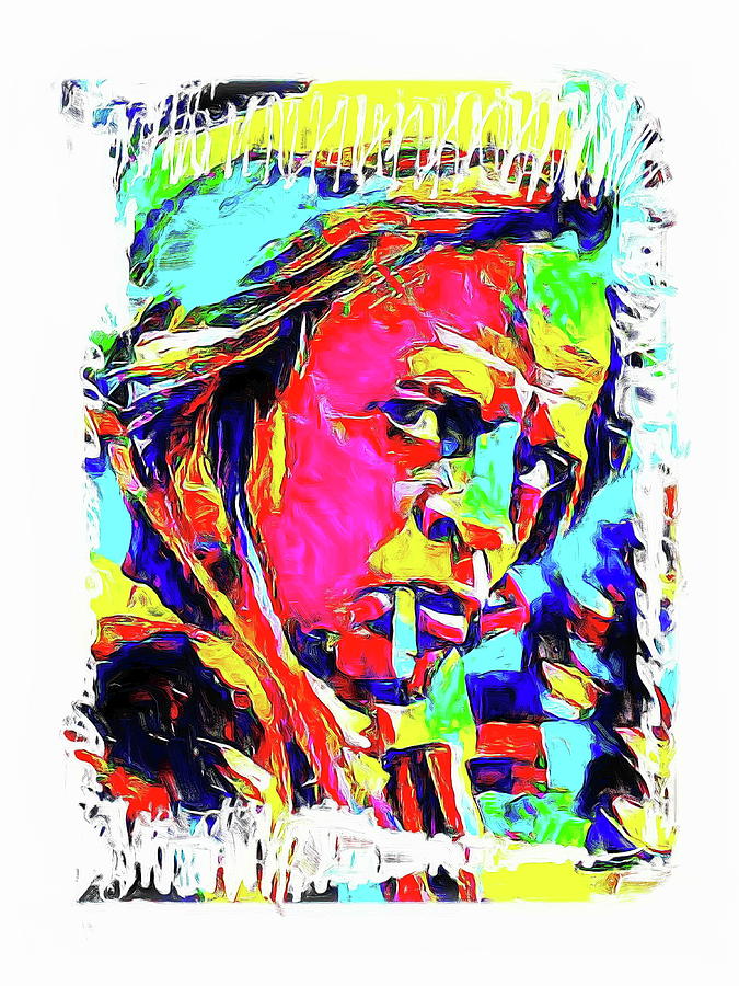 Actor Digital Art - Kinski 2019  by Jean-Louis Glineur alias DeVerviers