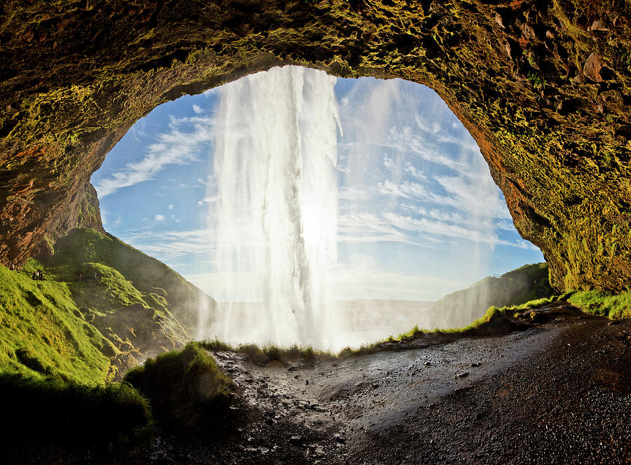 Kirkjufell Falls, Iceland Digital Art by Olimpio Fantu