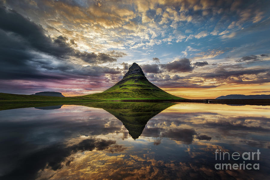 Kirkjufell Reflection Photograph by Stanley Chen Xi, Landscape And Architecture Photographer