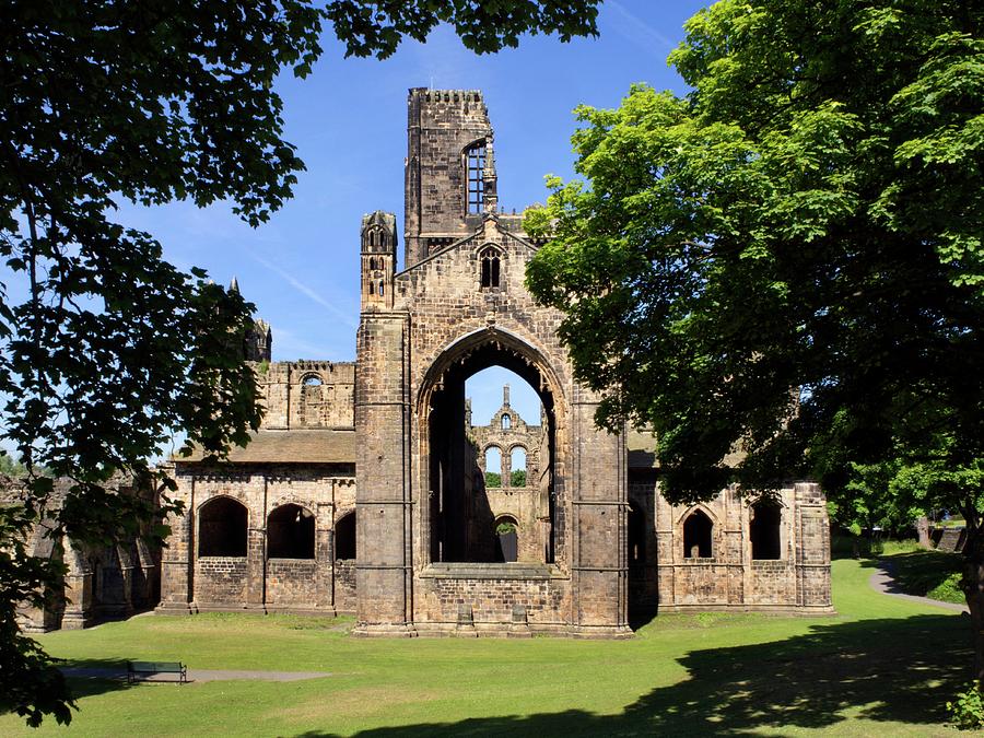 Kirkstall Abbey From Abbey Road Photograph by Mark Sunderland - Fine ...