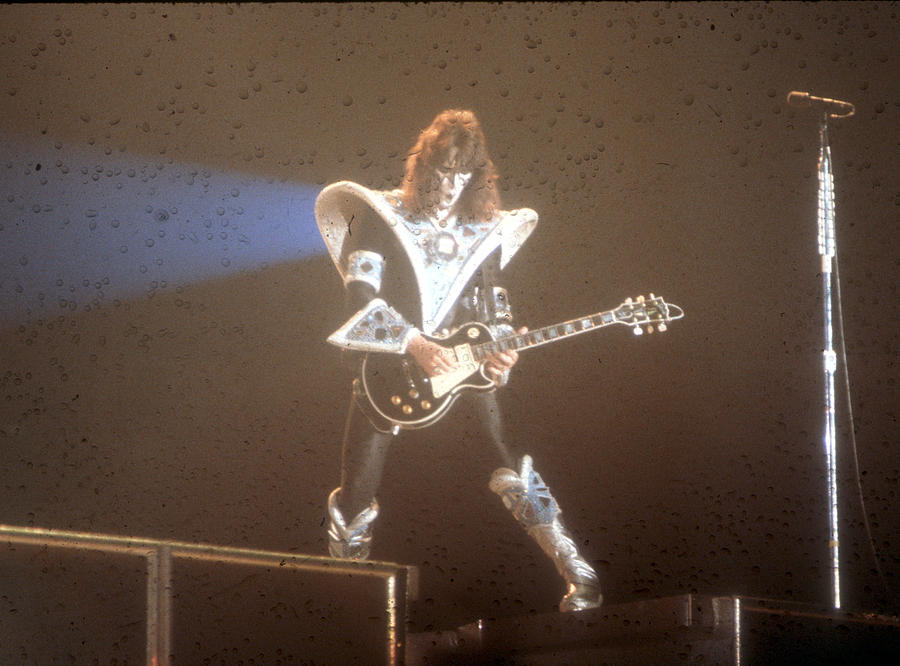 Kiss Performing Photograph by Michael Ochs Archives