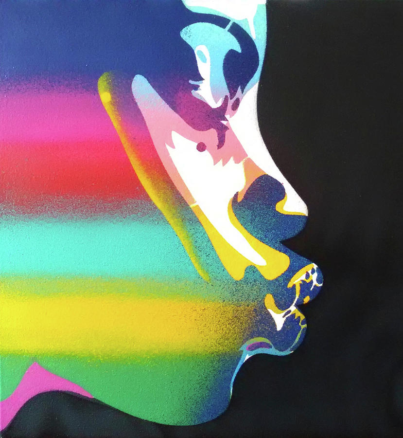 Colorful Mixed Media - Kiss Rainbow 2 by Abstract Graffiti