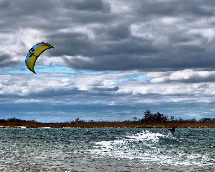 Kite Surfer Photograph by Jack Riordan