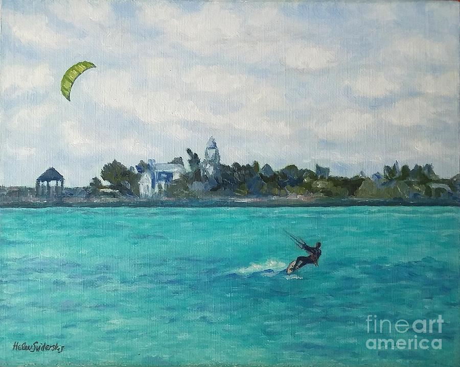 Kitesurfing Painting