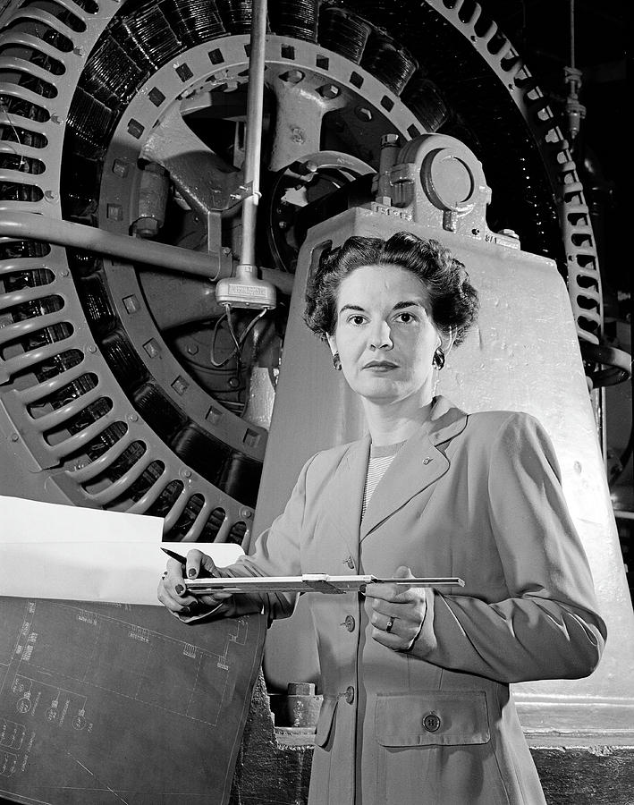 Kitty Joyner, American Electrical Photograph by Science Source