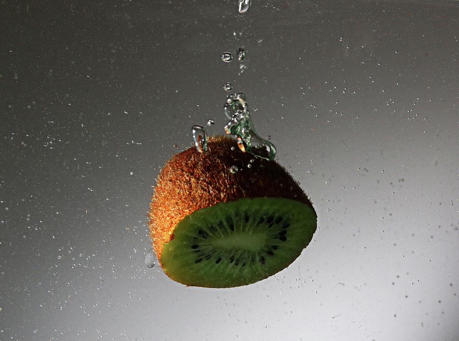 Kiwi in water Photograph by Martin Smith