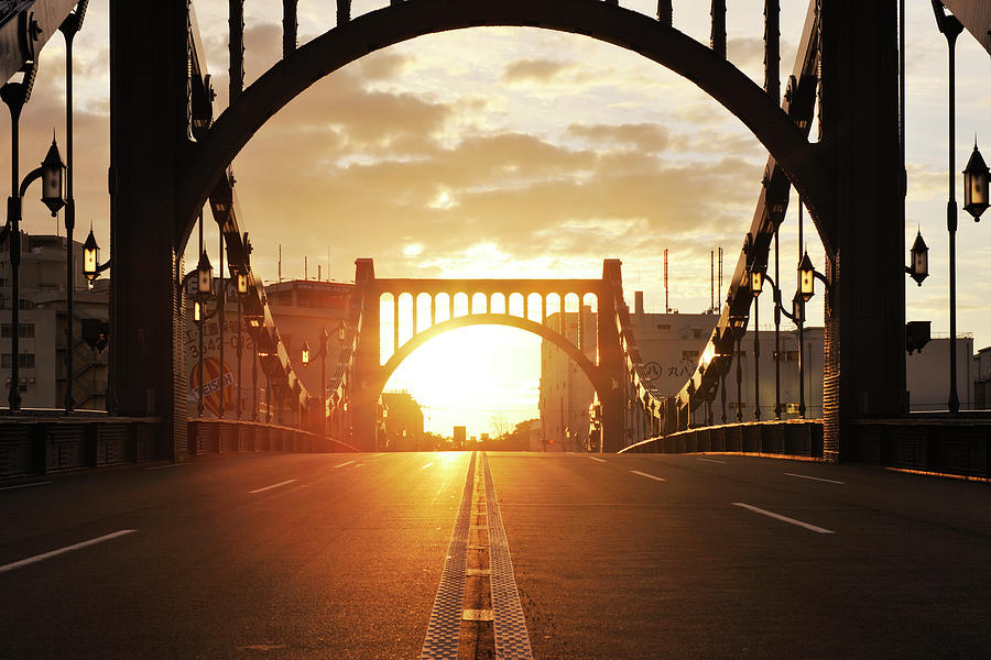 Kiyosu Bridge, Tokyo Prefecture Photograph by Photolife/a.collectionrf