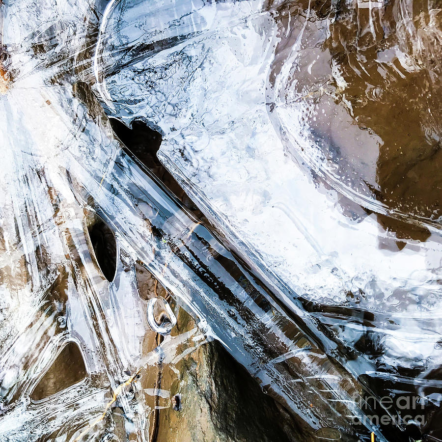 Heart of Ice Photograph by Atousa Raissyan