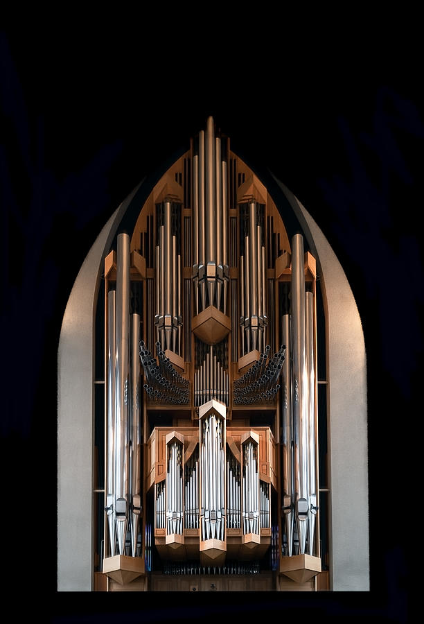 Klais Organ, Hallgrimskirkja Photograph by Lynn Grant